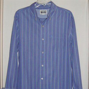 Converse One Star Blue Striped Shirt
